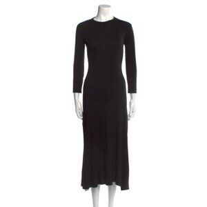 Theory Crew Neck Long Dress Size P